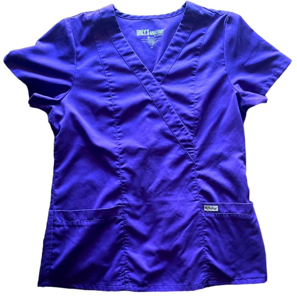 Grey’s Anatomy by Barco Scrub Top Purple Size‎ Medium